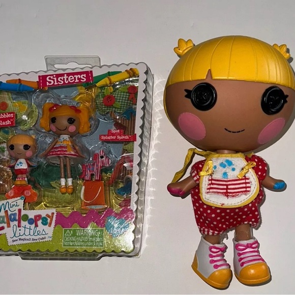 Lalaloopsy Sister + Mini Splatter Paint Playset X2 - Picture 2 of 6